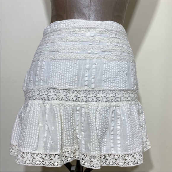 LoveShackFancy White mini skirt - Picture 5 of 7